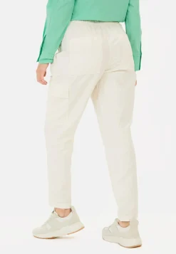 Damen Camel Active Hosen^Loose Fit Hose aus Leinenmix