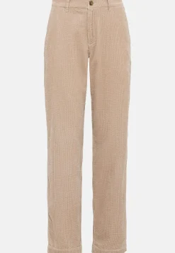 Damen Camel Active Hosen^Loose Fit Softcordhose aus Baumwolle
