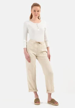 Damen Camel Active Hosen^Loose Fit Workerhose mit TENCEL™ Lyocell