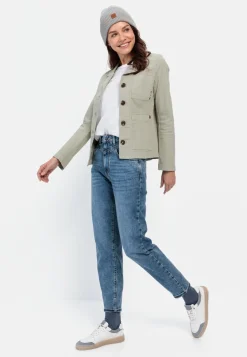 Damen Camel Active Jacken & Westen^Lässiger Blazer mit aufgesetzten Taschen