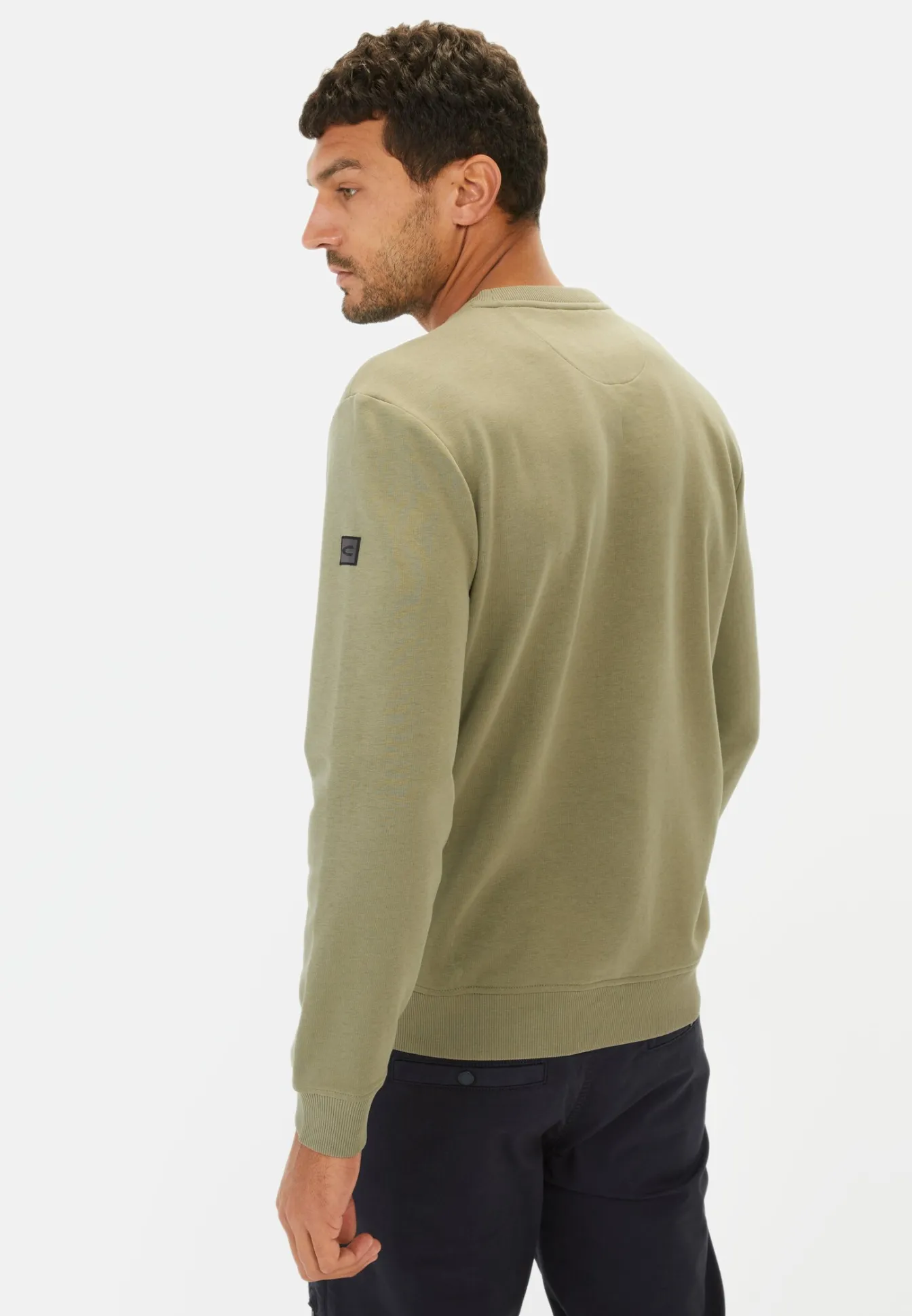 Herren Camel Active Sweatshirts & Hoodies^Lässiges Sweatshirt mit Kontrasttasche