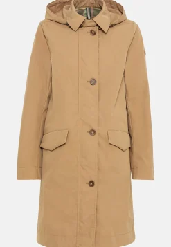 Damen Camel Active Jacken & Westen^Mantel aus Baumwollmix