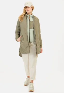 Damen Camel Active Jacken & Westen^Mantel aus recyceltem Polyester