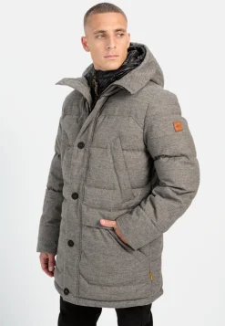 Herren Camel Active Jacken & Westen^Mantel mit abnehmbarem Kapuzenfutter