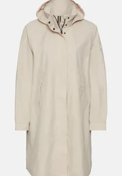 Damen Camel Active Jacken & Westen^Mantel mit integrierter Kapuze