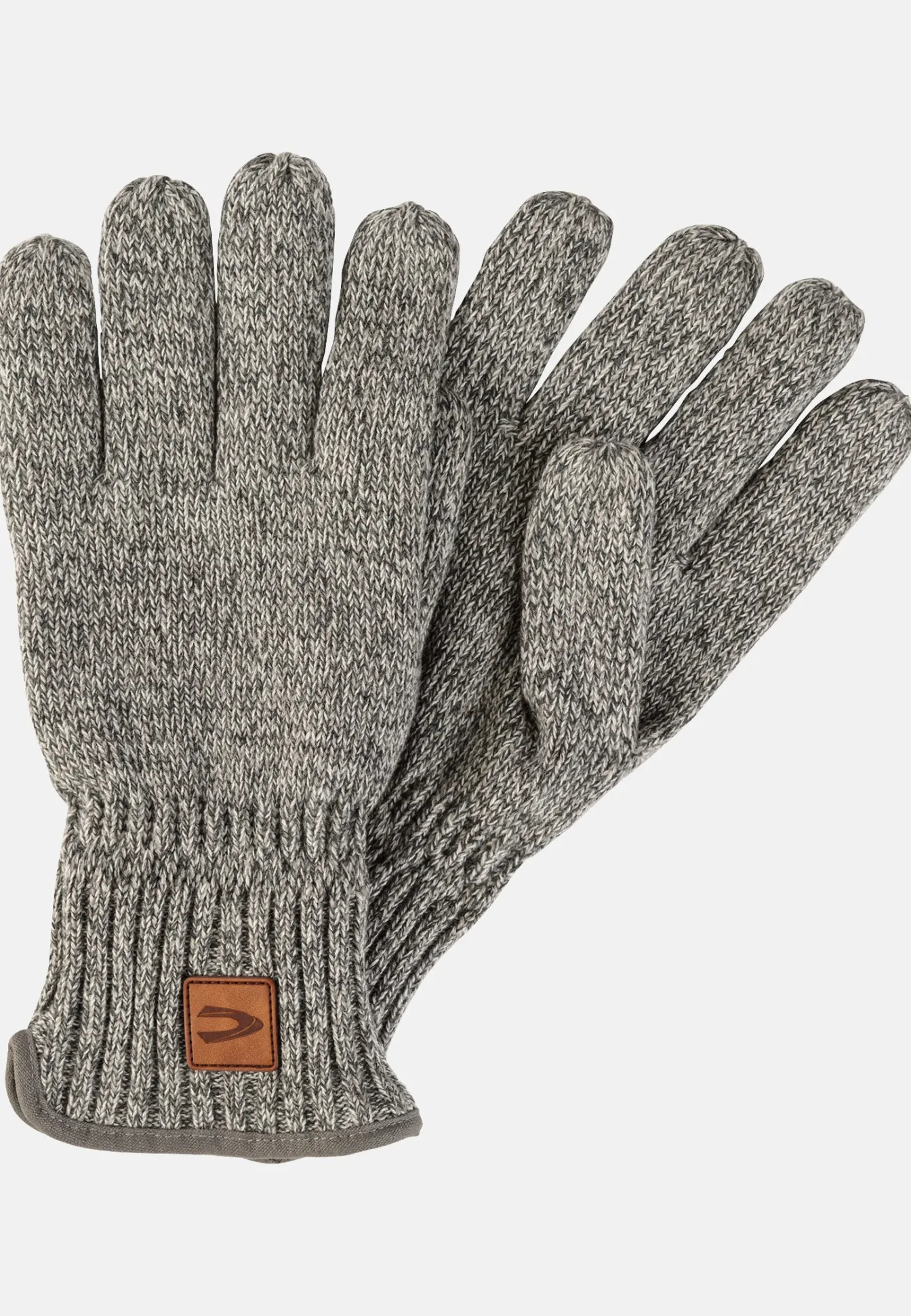 Herren Camel Active Handschuhe^Melierte Strickhandschuhe mit warmen Futter