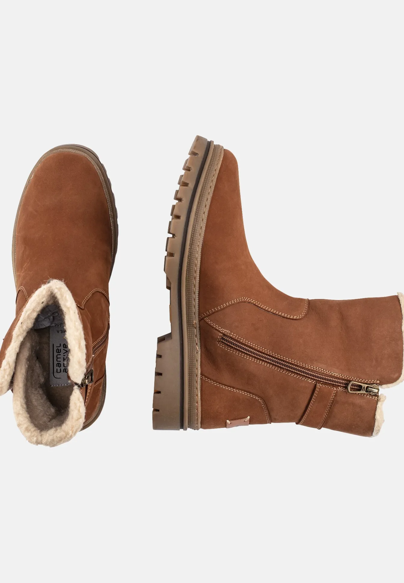 Damen Camel Active Stiefel & Boots^MILA Stiefelette aus echtem Leder