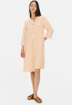 Damen Camel Active Kleider^Mittellanges Kleid mit Rückenfalte