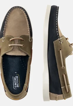 Damen Camel Active Halbschuhe^Mokassins mit herausnehmbarer Sohle