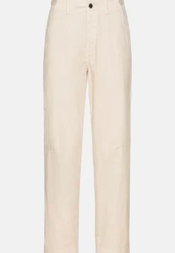 Damen Camel Active Hosen^Mom Fit Chino