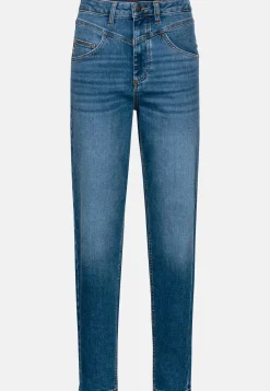 Damen Camel Active Hosen^Mom Fit 5-Pocket Jeans