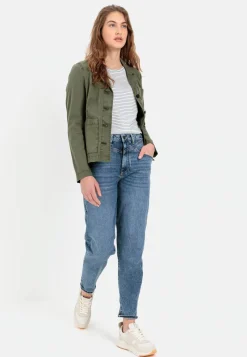 Damen Camel Active Hosen^Mom Fit 5-Pocket Jeans