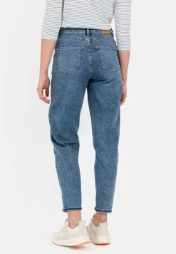 Damen Camel Active Hosen^Mom Fit 5-Pocket Jeans