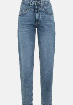 Damen Camel Active Hosen^Mom Fit 5-Pocket Jeans
