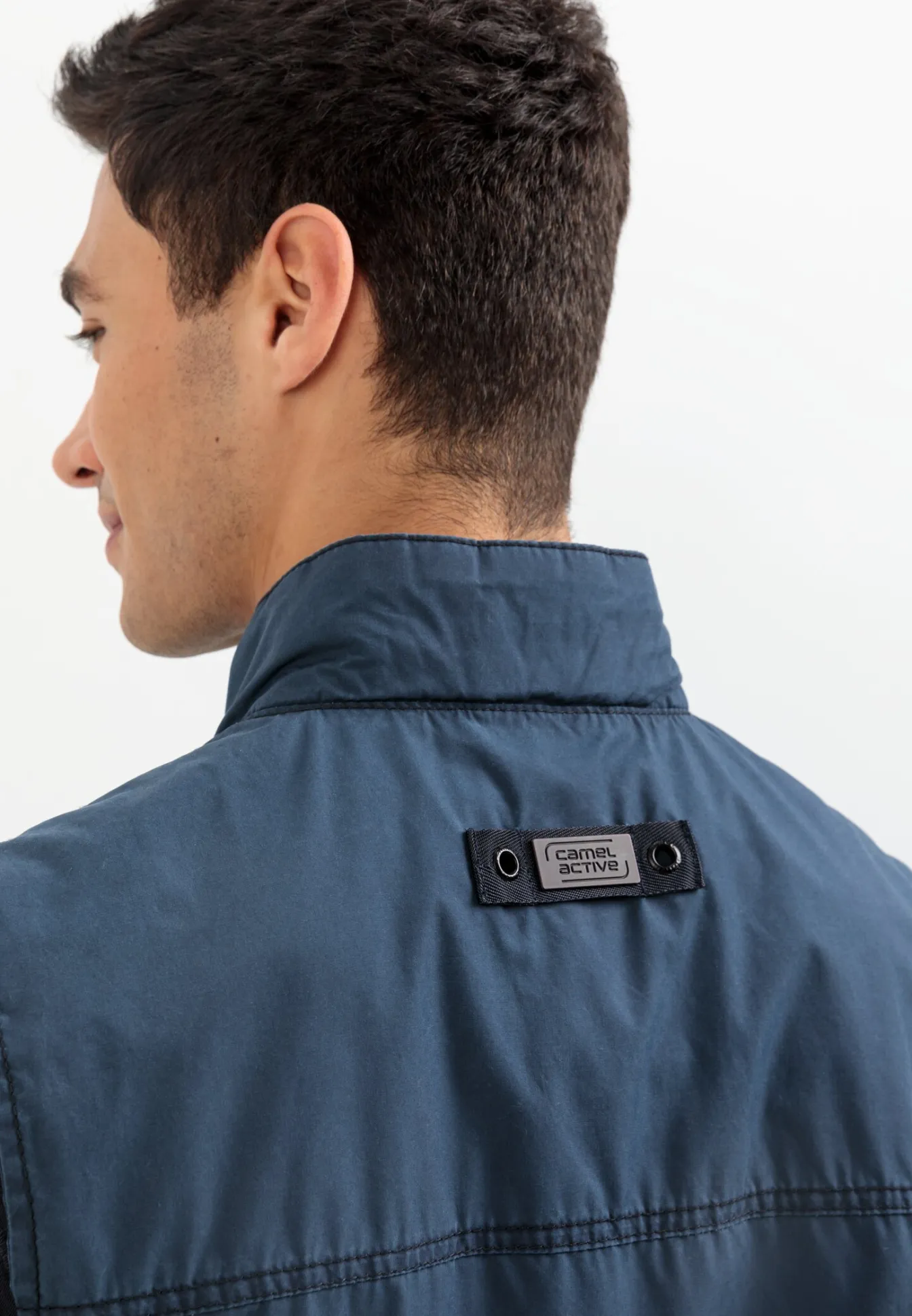 Herren Camel Active Jacken & Westen^Multipocket Weste mit Stehkragen