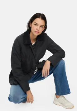 Damen Camel Active Jacken & Westen^Outdoor Jacke mit abnehmbarer Kapuze und Kordkragen