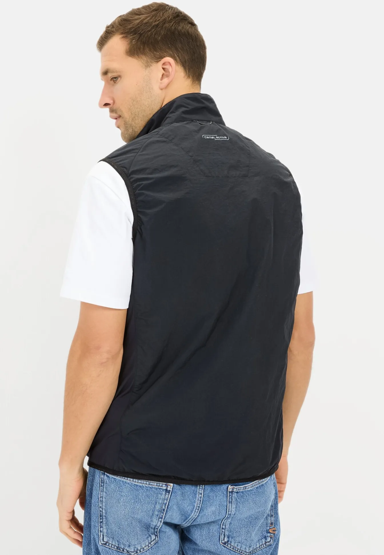 Herren Camel Active Jacken & Westen^Outdoorweste mit Stehkragen