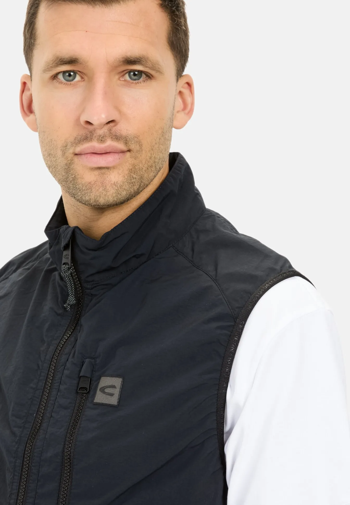 Herren Camel Active Jacken & Westen^Outdoorweste mit Stehkragen