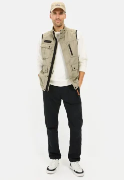 Herren Camel Active Jacken & Westen^Outdoor-Weste mit Stehkragen