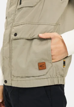 Herren Camel Active Jacken & Westen^Outdoor-Weste mit Stehkragen