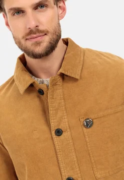 Herren Camel Active Jacken & Westen^Overshirt aus Baby Cord
