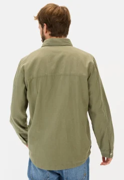 Herren Camel Active Overshirts^Overshirt aus Leinen-Baumwoll-Mix