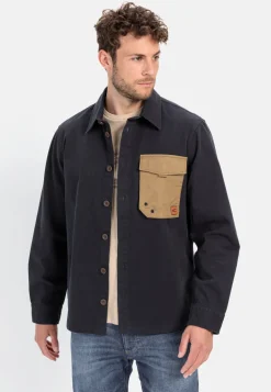 Herren Camel Active Overshirts^Overshirt aus reiner Baumwolle