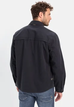 Herren Camel Active Overshirts^Overshirt aus reiner Baumwolle