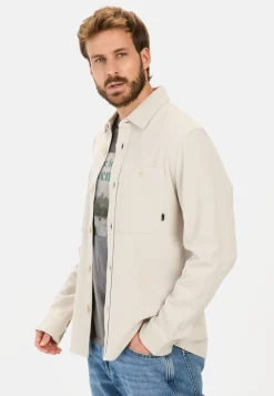 Herren Camel Active Overshirts^Overshirt aus reiner Baumwolle