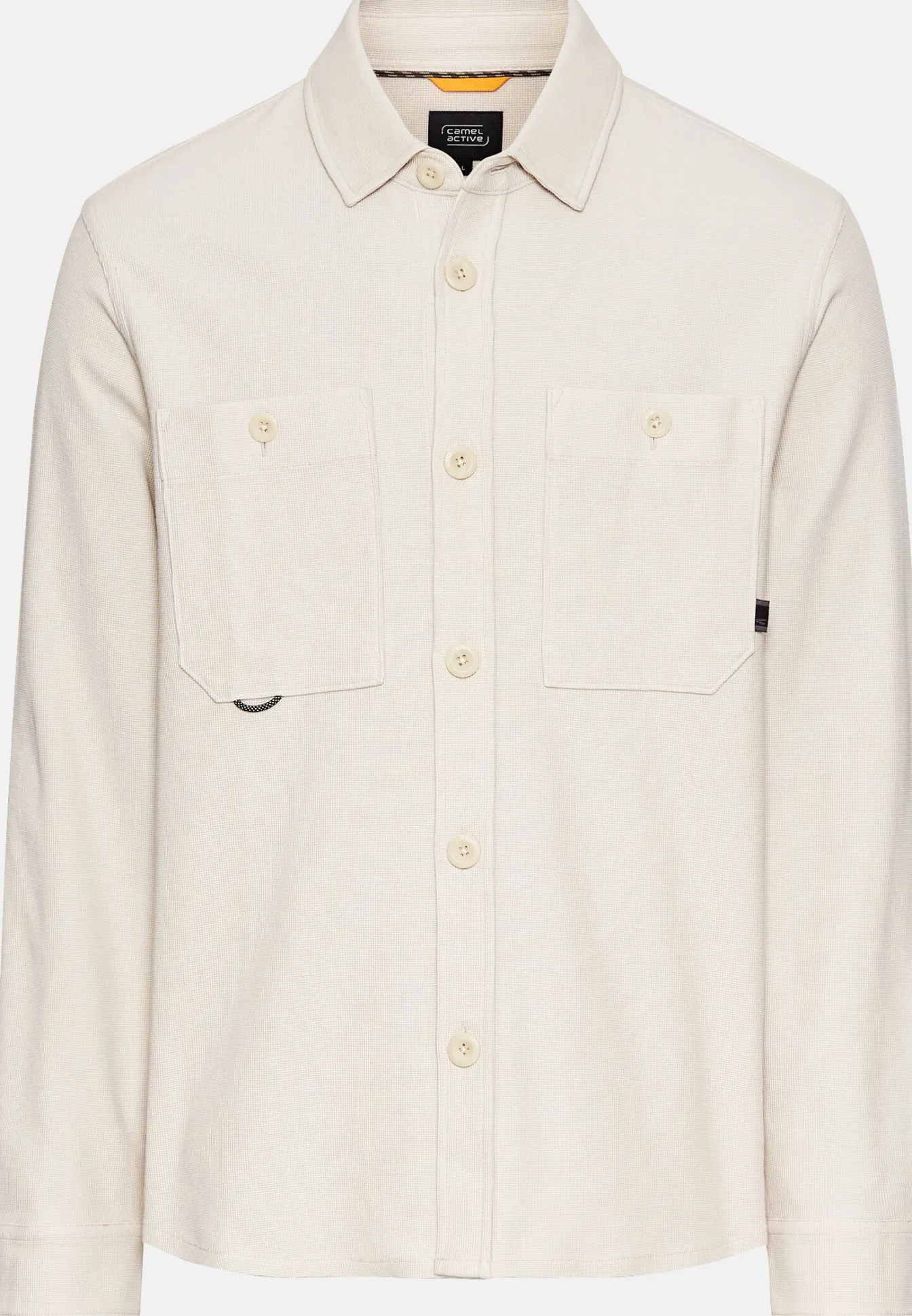 Herren Camel Active Overshirts^Overshirt aus reiner Baumwolle