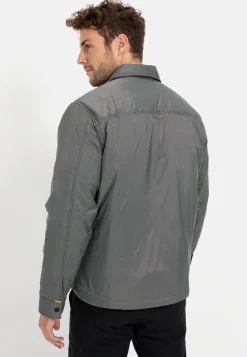 Herren Camel Active Overshirts^Overshirt mit Druckknöpfen
