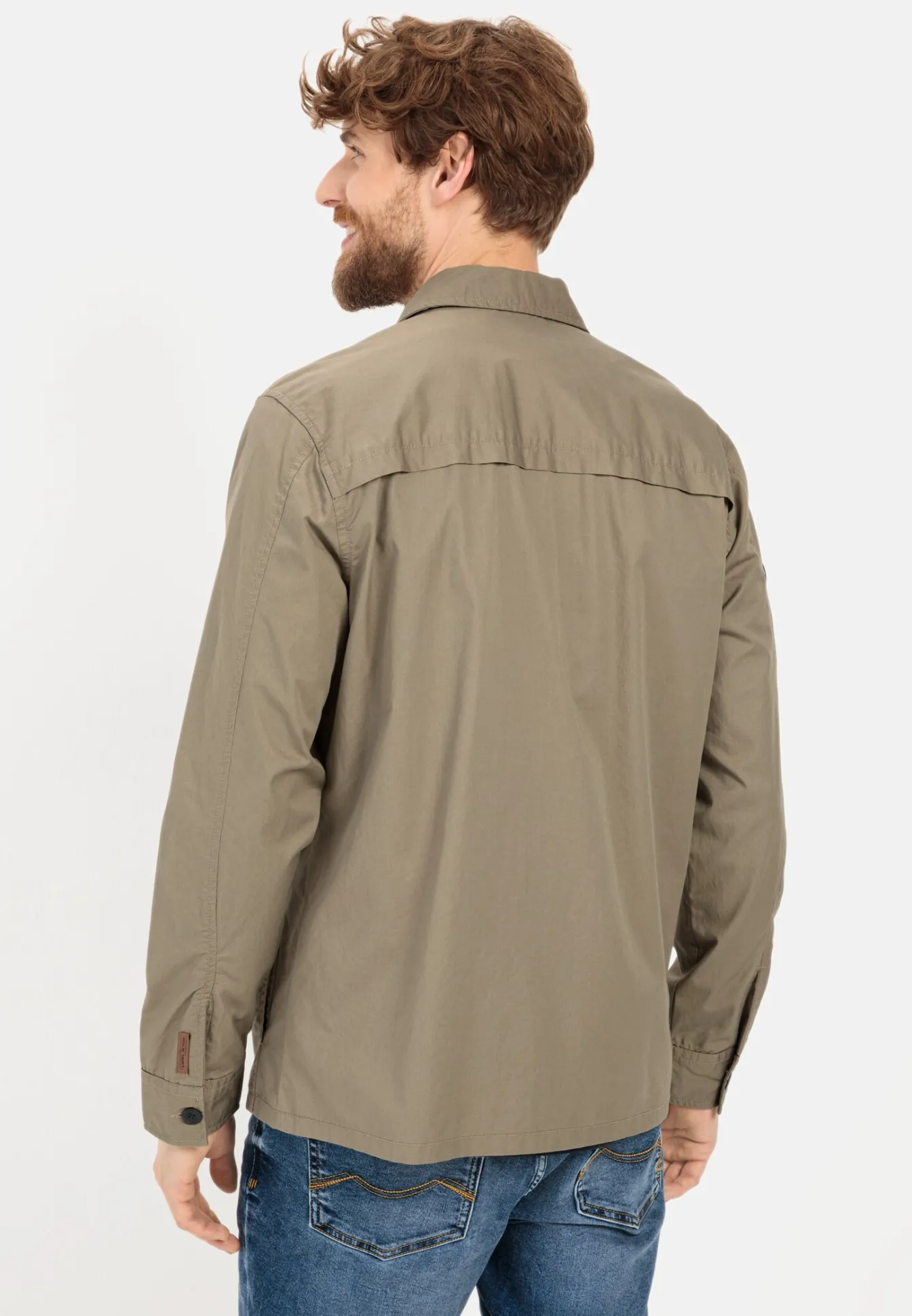 Herren Camel Active Overshirts^Overshirt mit Reißverschluss