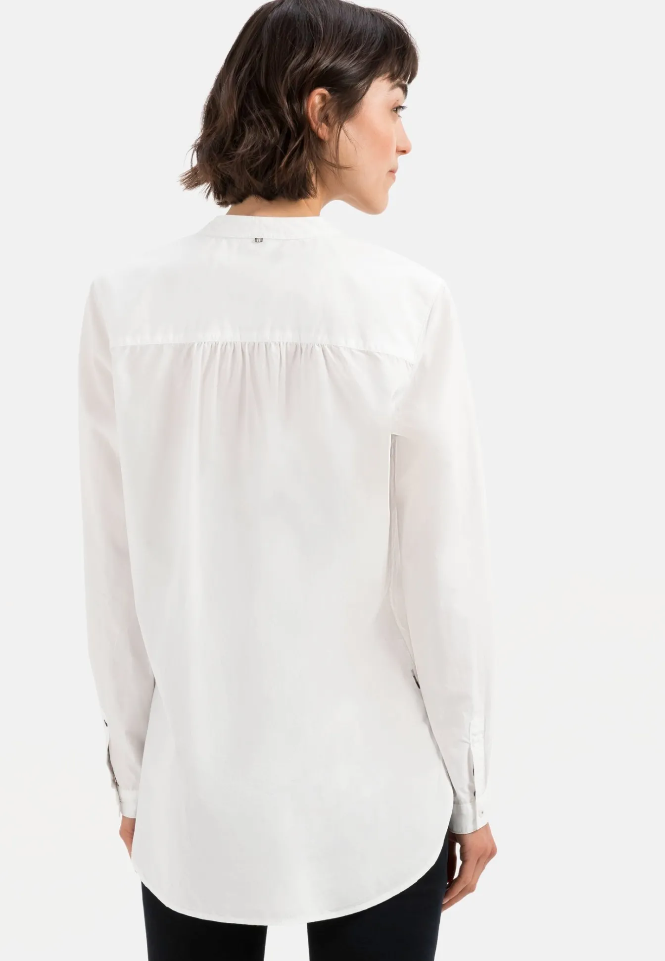 Damen Camel Active Blusen^Oversized Bluse aus Organic Cotton
