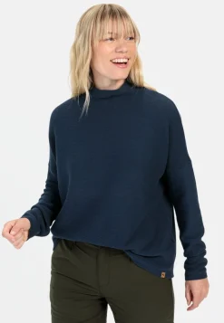 Damen Camel Active Pullover & Cardigans^Oversized Pullover mit Rundhalsausschnitt