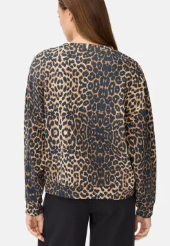 Damen Camel Active Sweatshirts & Hoodies^Oversized Sweatshirt aus reiner Baumwolle