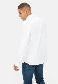Herren Camel Active Hemden^Oxford Langarmhemd aus nachhaltigem Organic Cotton