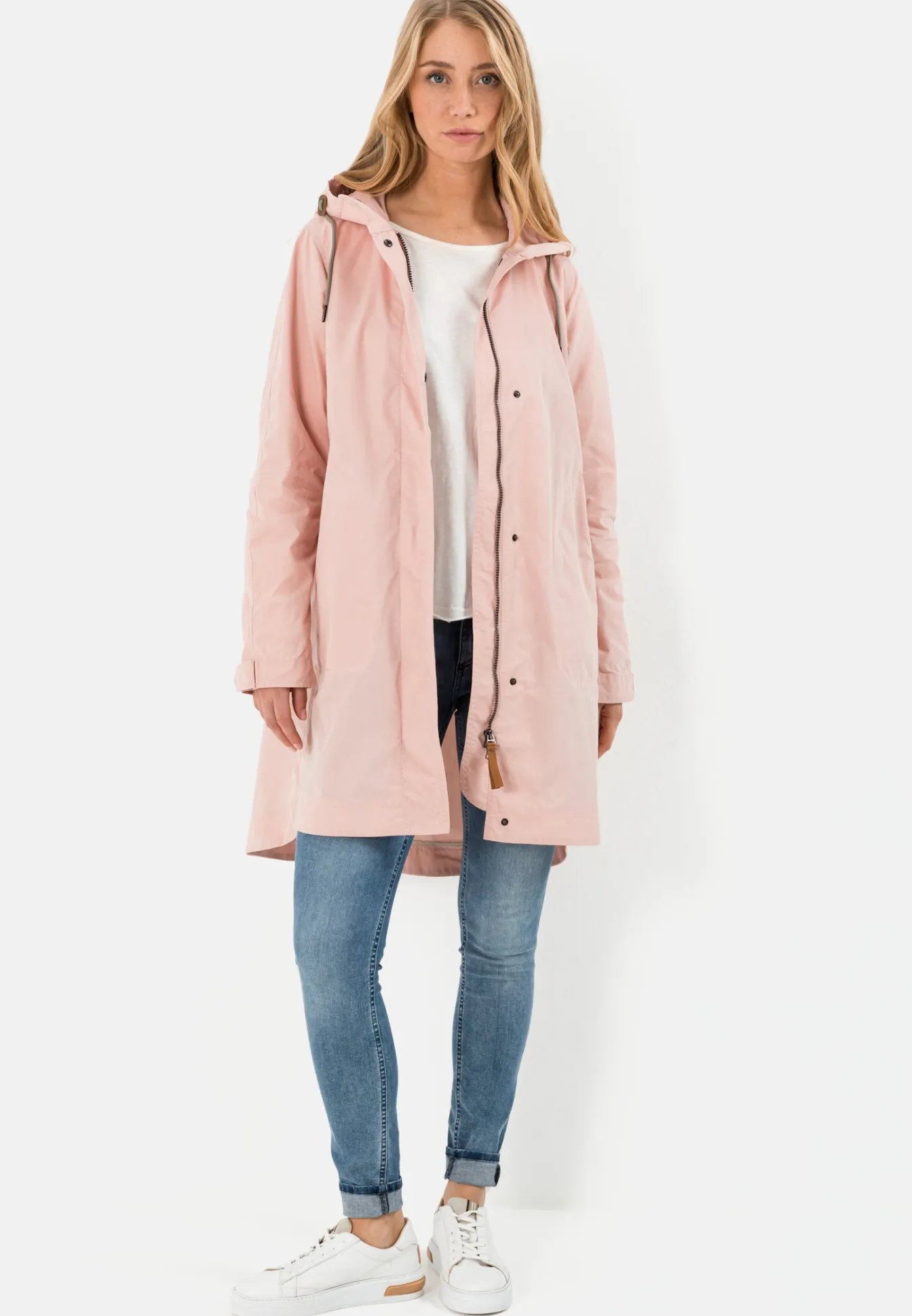 Damen Camel Active Jacken & Westen^Parka aus einem Organic Cotton Mix