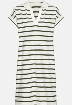 Damen Camel Active Kleider^Piqué Polokleid aus zertifiziertem Organic Cotton