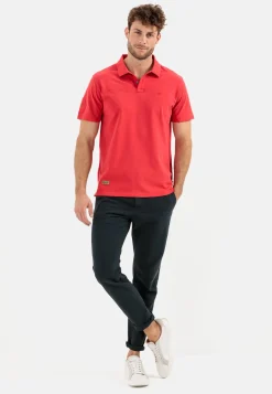 Herren Camel Active T-Shirts & Polos^Piqué Poloshirt aus reiner Baumwolle