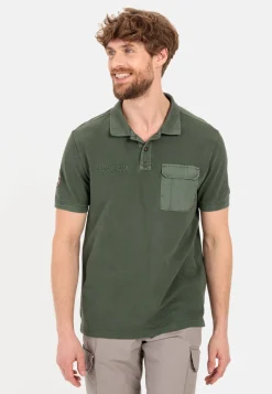 Herren Camel Active T-Shirts & Polos^Piqué Poloshirt aus zertifiziertem Organic Cotton