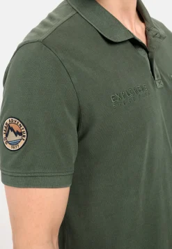 Herren Camel Active T-Shirts & Polos^Piqué Poloshirt aus zertifiziertem Organic Cotton