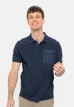 Herren Camel Active T-Shirts & Polos^Piqué Poloshirt aus zertifiziertem Organic Cotton