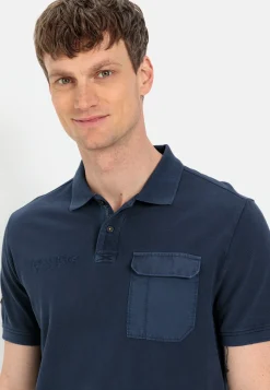Herren Camel Active T-Shirts & Polos^Piqué Poloshirt aus zertifiziertem Organic Cotton