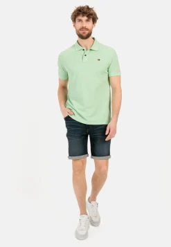 Herren Camel Active T-Shirts & Polos^Piqué Poloshirt aus zertifiziertem Organic Cotton