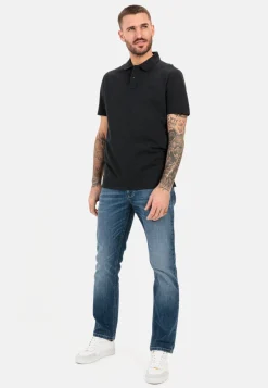 Herren Camel Active T-Shirts & Polos^Piqué-Poloshirt aus zertifiziertem Organic Cotton