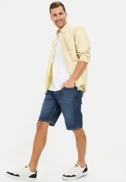 Herren Camel Active Shorts & Bermudas^5-Pocket Denim Shorts aus Baumwolle