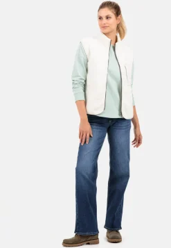 Damen Camel Active Hosen^5-Pocket Jeans mit weiten Hosenbeinen