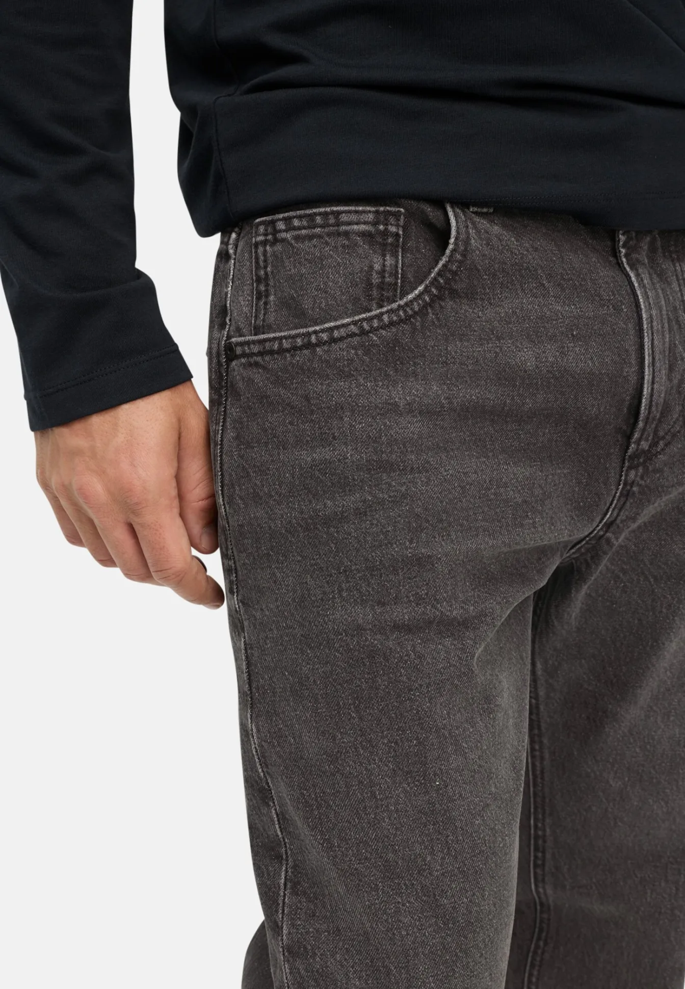 Herren Camel Active Jeans^5-Pocket Loose Fit Jeans aus reiner Baumwolle