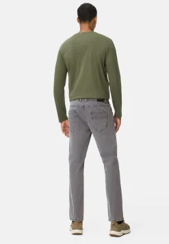 Herren Camel Active Jeans^5-Pocket Relaxed Fit Hose aus Baumwoll-Mix