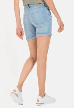 Damen Camel Active Hosen^5-Pocket Shorts Relaxed Fit
